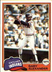 1981 Topps Baseball Cards      416     Gary Alexander